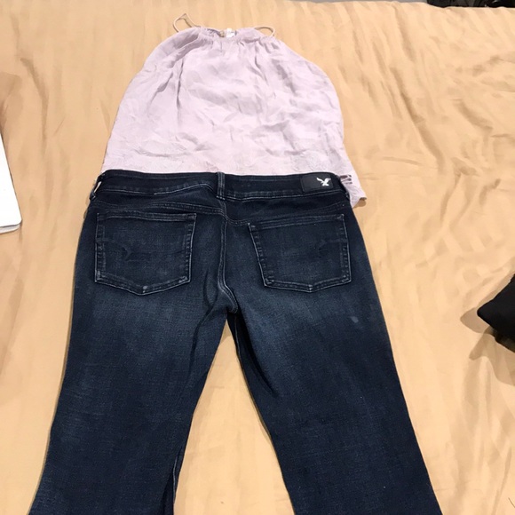 American eagle stretch/ distressed jeans - Picture 2 of 3